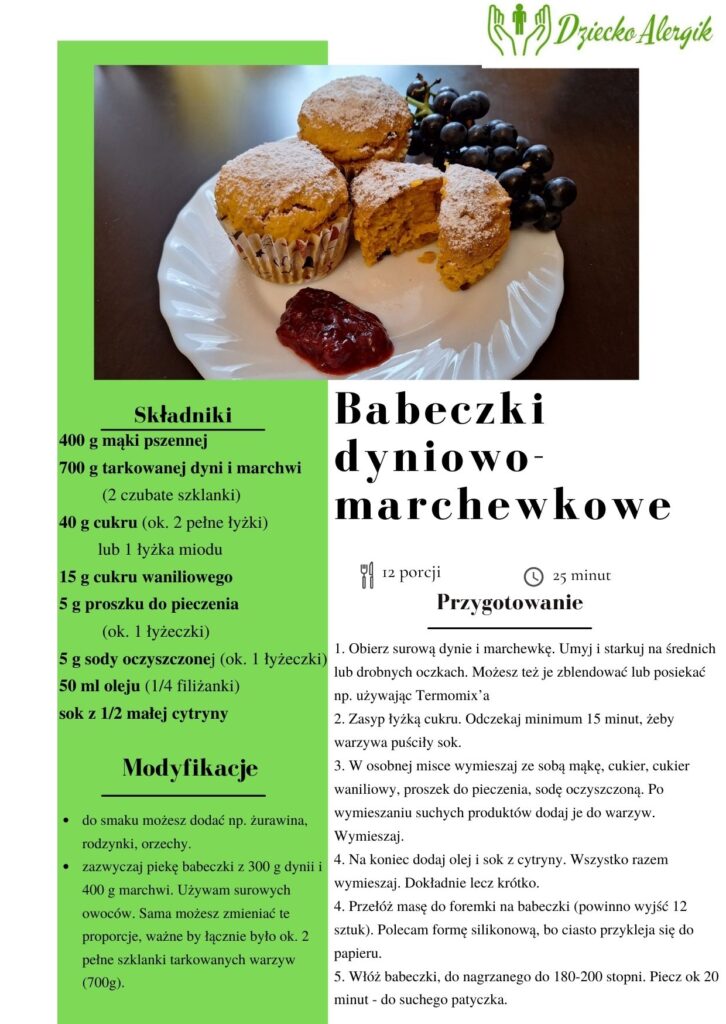 Babeczki dyniowo-marchewkowe